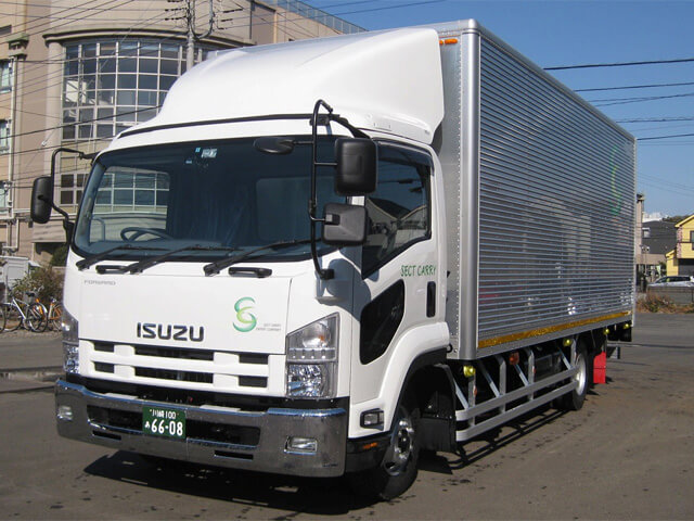 いすゞの４ｔゲート車