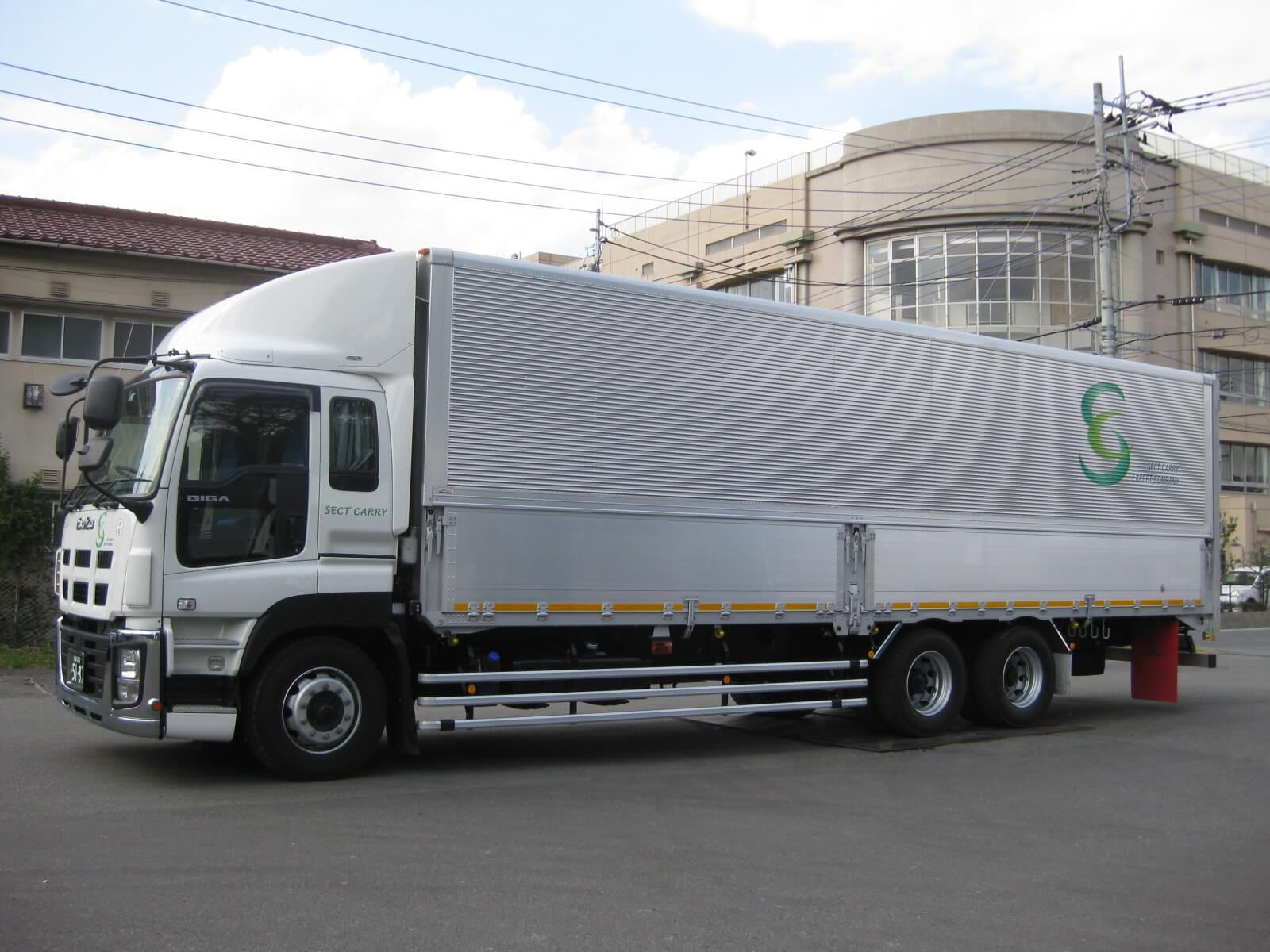 いすゞの４ｔゲート車