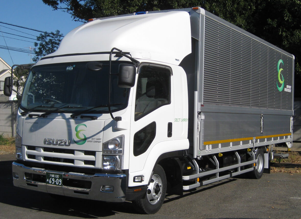 いすゞのウイングゲート車