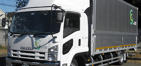 いすゞのウイングゲート車が納車されました