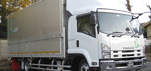 今年6台目の新車いすゞの4tウイング車