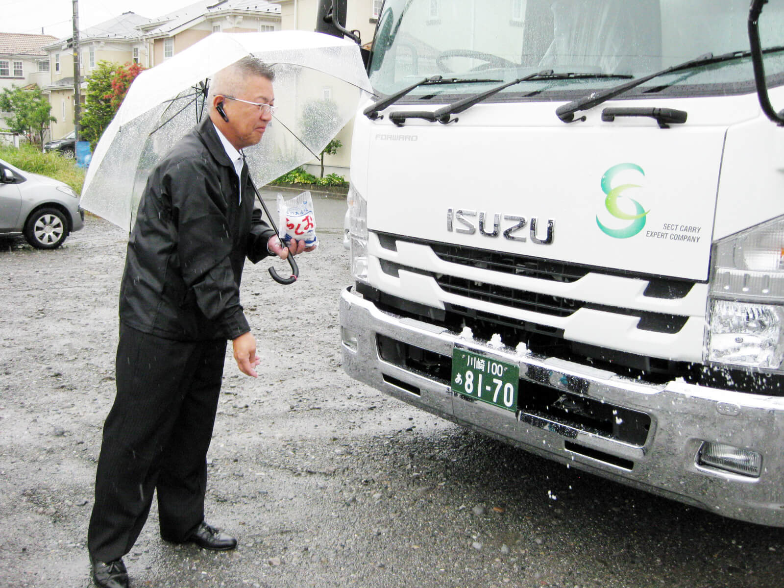 いすゞ4tバンゲート