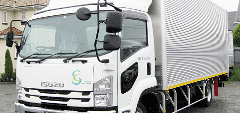 いすゞ4tバンゲート