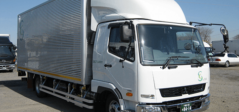 三菱ふそうの4t納車