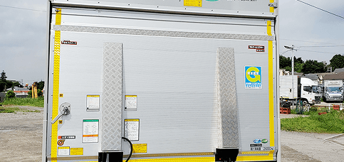 いすゞ4tゲート納車