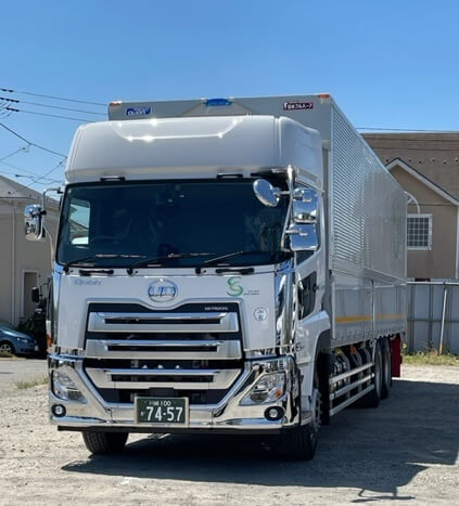 大型ウィング車納車