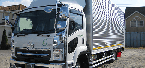 UDトラックス　4tゲート車納車