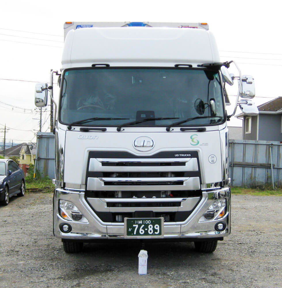 大型ウィング車納車