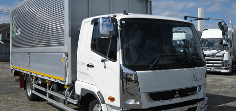 増トンウィングゲート車納車